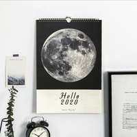 Calendrier anglais espagnol 2026 Calendrio Yo Calendrier mural Impression personnalisée Grand A2 A3 A4 4c Impression offset Calendrier planificateur