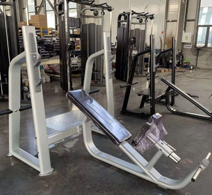 Banco de Pesas Inclinado Estándar de Alta Resistencia SK, Equipo de Gimnasio Comercial <span class=keywords><strong>con</strong></span> Almacenamiento de Discos de Pesas para Proyectos de Clubes Profesionales - Product Image 3