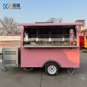 Achat Food Truck Personnalisé pour Snacks et BBQ, Remorque de Café Mobile, Roulotte de Restauration Rapide Entièrement Équipée à Vendre - Product Image 1