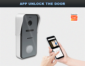 <span class=keywords><strong>Sonnette</strong></span> WiFi HD 1080P avec contrôle d'accès RFID PoE, audio bidirectionnel et vision nocturne pour villa et bureau - Product Image 5