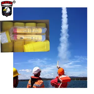 Feu d'artifice Gâteau Pétards Eau maritime d'urgence SOS sauvetage Dung phao sang di feux d'artifice parachute flare fusées fusées marines