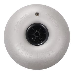 2 упаковки 16 дюймов ПВХ пляжные колеса замена большие песочные колеса воздушный насос для Каяка тележка каноэ катящийся ходок пляжный стул - Product Image 2