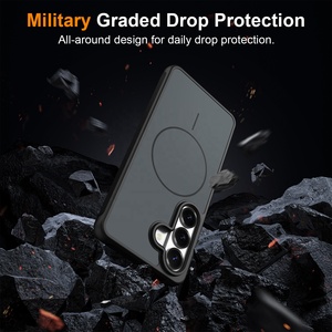 Funda Magnética para Teléfono con Protección Mejorada Contra Caídas para Samsung S26/S26+, Mate Translúcido, Antihuellas, Antigolpes - Product Image 4