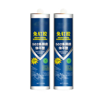 Adhésif silicone transparent sans clouage - Pour usage en construction sans clouage