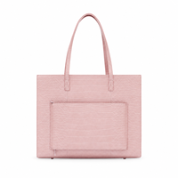 Sac fourre-tout en PU personnalisé avec bandoulière et pochette intérieure
