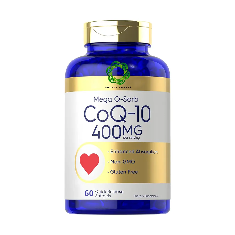 Haute Absorption Coenzyme Q10 Gélules Gélules Vegan COQ 10 Gélules Gélules Antioxydantes Q10 Coenzyme Gélules