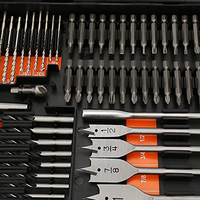 Kit combiné bois, métal, maçonnerie, ciment et tournevis, jeu de forets, kit d'accessoires de perçage et de vissage