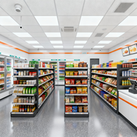 Conception et planification de la disposition des magasins de proximité pour un flux client optimal