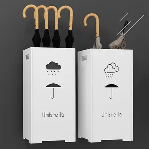 Креативная стойка для хранения зонта HJH570 HJH570 для дома, гостиницы, фойе, длинная ручка, зонт-ведро, стойка для зонта