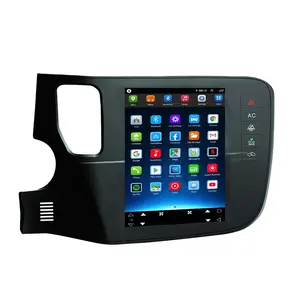 car radio android electronics GPS navigator for Mitsubishi Out Lander 2014 2015 2016 2017 2018 2019 wireless car-play player