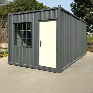 Custom Luxury 20ft Mobile Home Prefab Tiny House <b>Portable</b> Shipping Container House for Retail Store School Farmhouse Workshop - Product Image 2
