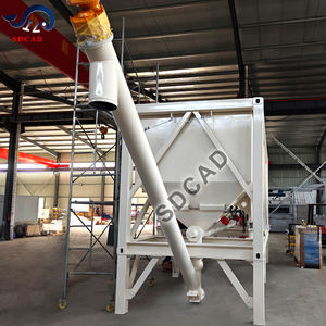 Silo à ciment horizontal entièrement automatique avec déchargeur <span class=keywords><strong>de</strong></span> sacs <span class=keywords><strong>de</strong></span> 1 tonne, écologique, à profil bas, pour le stockage <span class=keywords><strong>de</strong></span> matériaux en vrac - Product Image 3