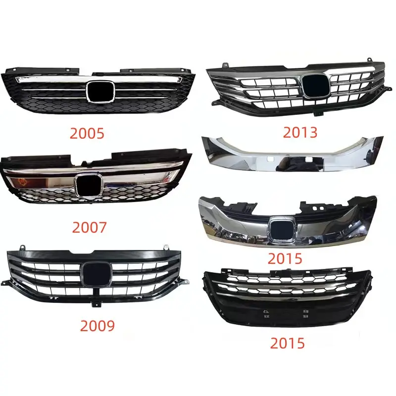 Bagian Bodi Mobil Baru OEM71121-T6D-H00 Grille Grill Grill Depan untuk Honda Odyssey Auto Grille