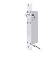 KOB KT-L601 Serrure électrique encastrée en alliage d'aluminium DC12V pour portes en verre avec déverrouillage à la coupure de courant et sans temporisation