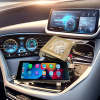 Compatible avec les systèmes NBT EVO des BMW Séries 1, 2, 3, 4, 5, X1, X5, écran large d'origine avec CarPlay sans fil ID6.