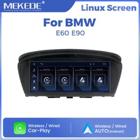 MEKEDE EU STOCK 1280*480 Système Linux Car-play Auto T113 (double cœur Cortex-A7) Écran tactile WiFi BT pour BMW E60 E90 8,8 pouces
