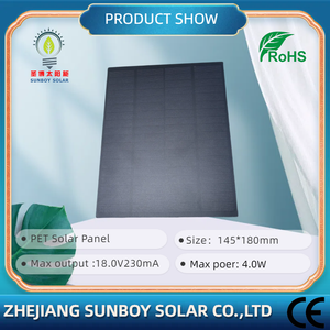 OEM 18V Mini USB GÜNEŞ PANELI IP67 su geçirmez Perc modülü DIY 4W GÜNEŞ PANELI akıllı telefon ve IP kamera için PET malzeme ile - Product Image 4