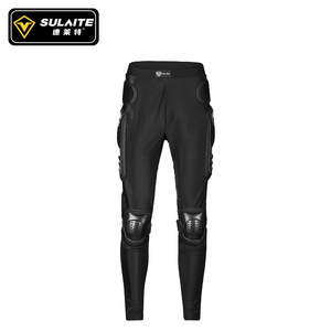 SULAITE Pantalon de protection pour moto, noir, respirant, protection des genoux pour hommes, cyclisme tout-terrain - Product Image 4
