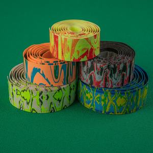 Kustom tahan lama PU bahan tenis bisbol Badminton Overgrip kelelawar pita pegangan - Product Image 4