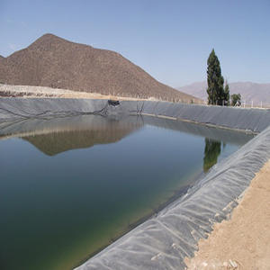 Feuille de HDPE imperméable de géomembrane de PVC et d'EVA pour l'étang à poissons et la couverture de <span class=keywords><strong>sol</strong></span> de paysage - Product Image 6