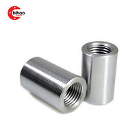 Acoplador de Varilla Corrugada Estándar ASTM A615, de Instalación Rápida, Mecánico, de Acero al Carbono, de 16-40 mm, para Empalmes de Varilla Corrugada