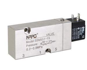 Válvula Solenoide SSM551-15N-A-LT1 Serie SSM, Tipo SUS316L, NPT1/2, Cabezal Único, AC220V, Apta para Baja Temperatura Externa -40~55 ℃ - Product Image 1