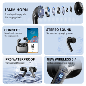 หูฟังไร้สายแบบ In-Ear, ชิปเซ็ต JL ตัดเสียงรบกวนทำจากเซินเจิ้นสำหรับหูฟัง5.4 - Product Image 2