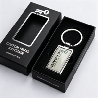 Porte-clés personnalisable Mingou professionnel en alliage de zinc, pour cadeaux d'affaires, avec logo photo personnalisé, rapide et portable