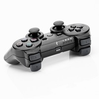 Control Inalámbrico Ruidun PS3 para Juegos con Vibración y Volante con Diseño de Copo de Nieve