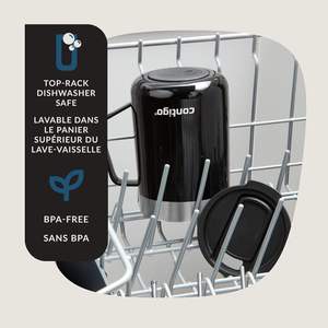 <span class=keywords><strong>Contigo</strong></span> Streeterville Tasse en acier inoxydable Réglisse thermos bouteille - Product Image 3