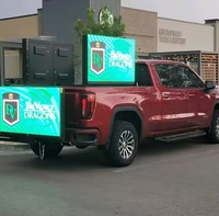 RGX Outdoor Truck Car Van Gabinete de aluminio Módulo de panel LED Señal de video LED Cartelera Inalámbrica Control fácil Publicidad móvil