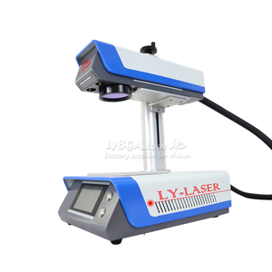 Macchina per Marcatura e Incisione <span class=keywords><strong>Laser</strong></span> a Fibra LY Mini 20W 30W 50W, Dispositivo di Incisione su Metallo con <span class=keywords><strong>Controller</strong></span> Offline UV 5W e Supporto per Asse di Rotazione - Product Image 2