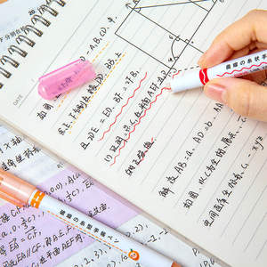 Trường Văn Phòng Phẩm Đường Cong Dòng Pastel Highlighter Bút, Hình Dạng Khác Nhau Nhanh Chóng Làm Khô Dễ Thương Mô Hình Đường Cong Hình Nghệ Thuật Đánh Dấu - Product Image 6