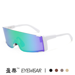Lunettes de soleil de sport, monture PC, polarisées, UV400, coupe-vent, pour le cyclisme et la course en extérieur - Product Image 5