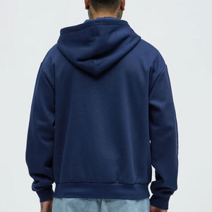 Sudadera con Capucha Personalizada con Logotipo, Informal, de Alta Calidad, Transpirable, Antibolitas, con Cierre y Estampado para Hombre - Product Image 3