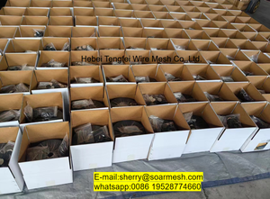 6 inç * 100ft güneş kuş örgü siyah kaplı <span class=keywords><strong>1</strong></span>.0mm GÜNEŞ PANELI kuş engelleyici Mesh Critter Guard Mesh - Product Image 4