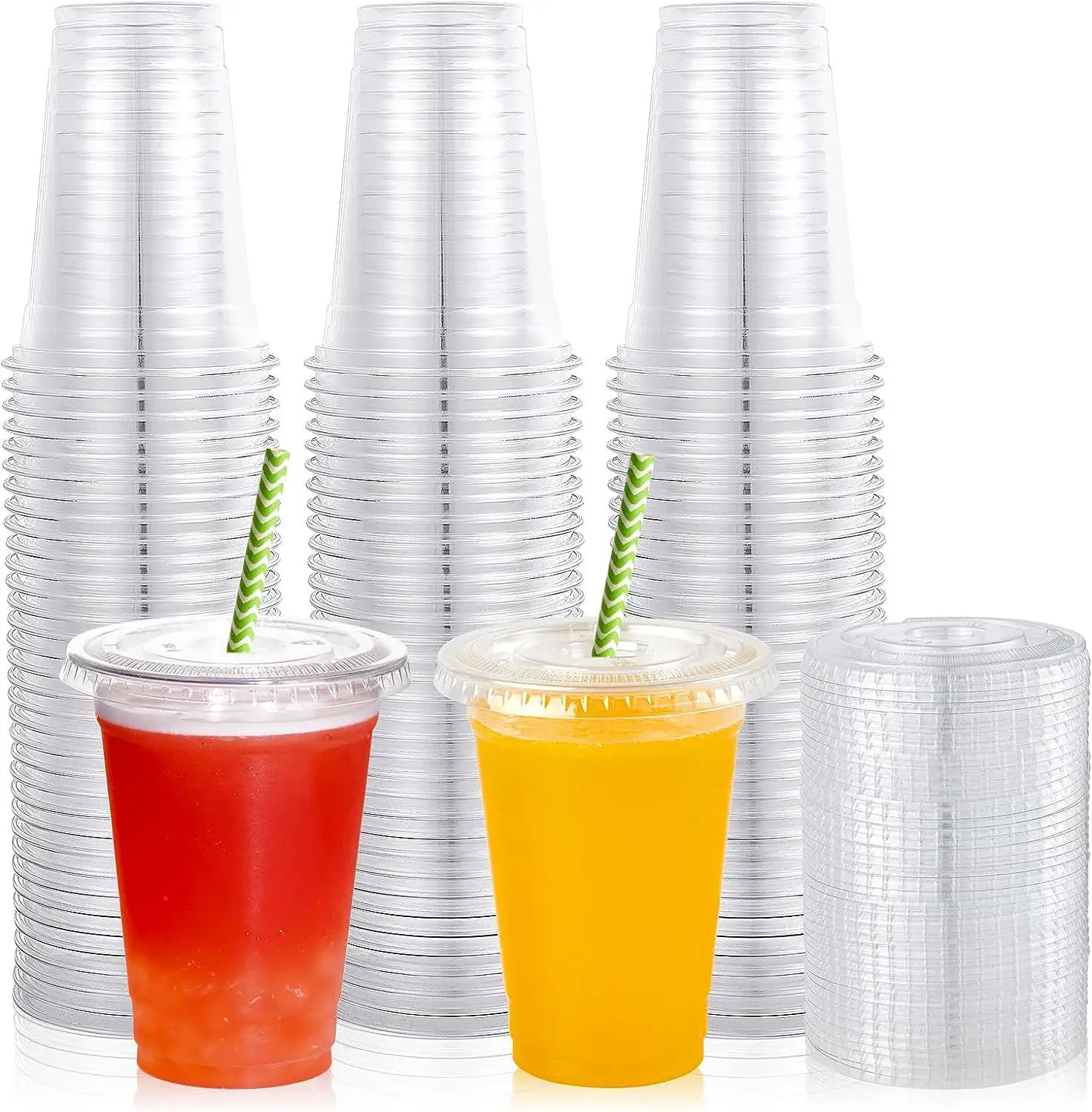BOYANG Slushy disposable plastic tequila bottles with straw drinking cup custom with OEM own brand customer logo