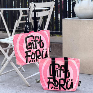 <span class=keywords><strong>2025</strong></span> tái sử dụng bao bì <span class=keywords><strong>Polypropylene</strong></span> nhiều lớp không dệt mua sắm Tote Túi PP với in logo tùy chỉnh - Product Image 4