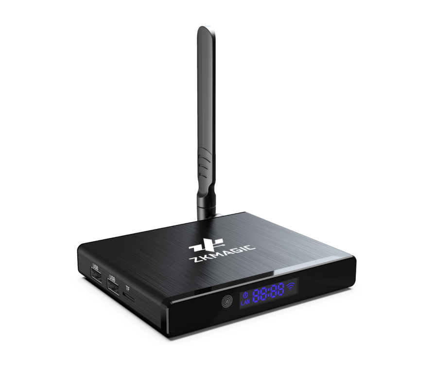 Z1W Android 8.1 Amlogic S905W 2GB 16GB Dispositivo de TV inteligente Quad Core 2,4 GHz WiFi TV BOX
