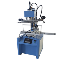LC Presse à chaud haute pression Machine à dorer Pot cosmétique numérique Moteur d'estampage à chaud en cuir verre plastique feuille d'aluminium