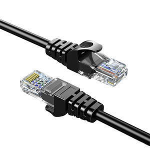 Cable Ethernet Cat6 Cat6a UTP STP 26AWG de Cobre Puro CCA con Cubierta de PVC PE, Cable LAN de Alta Velocidad de 10 Gbps para Oficina y Centro de Datos - Product Image 1