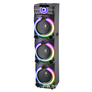 Bluetooth <b>Speaker</b> 12 Inch 3060W RGB Light With 2 <b>Microphones</b> For Party Outdoor Home Use - Product Image 1