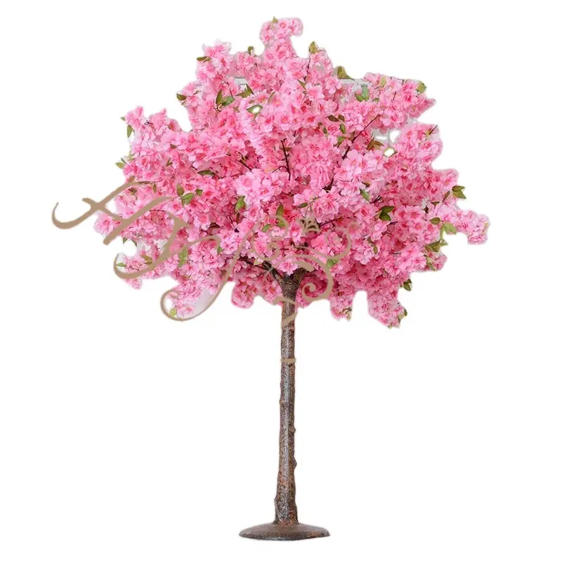 HY White Green Tree Artificial Flowers Other Wedding Decorations Cherry Blossom Tree Centerpieces for Wedding Table
