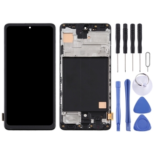 Ensamblaje completo del digitalizador de pantalla LCD de material TFT con marco que no admite Identificación de huellas dactilares para Samsung Galaxy <span class=keywords><strong>A51</strong></span> <span class=keywords><strong>4G</strong></span> - Product Image 2