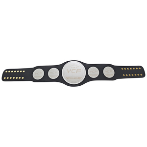 Cintura da Campione Personalizzata in Metallo con Logo Laser Argentato per Fantasy Football, Wrestling, Boxe - Cintura in Pelle per Adulti - Product Image 5