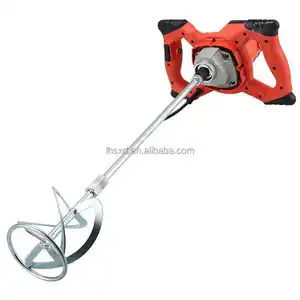 Handheld electric speed regulation paint coating cement concrete putty powder mortar mixer