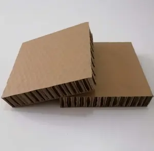 Custom Thickness Corrugated Honeycomb Paper Cardboard High Strength Honeycomb Panels for Box Making Pallet Cushioning