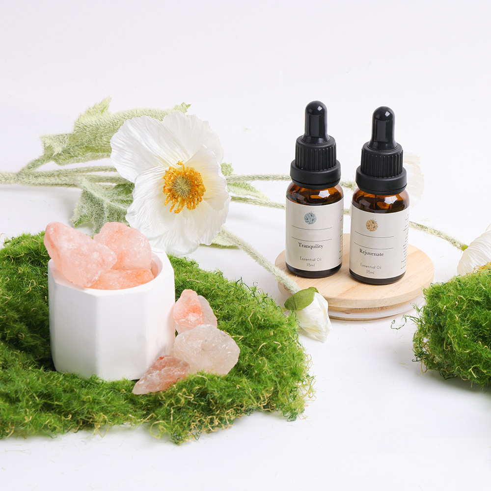 Private Label Aroma Stone Diffuser Crystals Bulk OEM Essential Oils 1