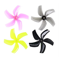 Hélices Gemfan 1613, 8 paires, plastique, 40 mm, 4 pales, 1 mm, 1,5 mm, pour drone de course FPV RC quadricoptère