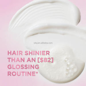 Masque capillaire lissant avec acide glycolique, soin capillaire pour une brillance et une douceur durables pour les cheveux ternes et secs - Product Image 6